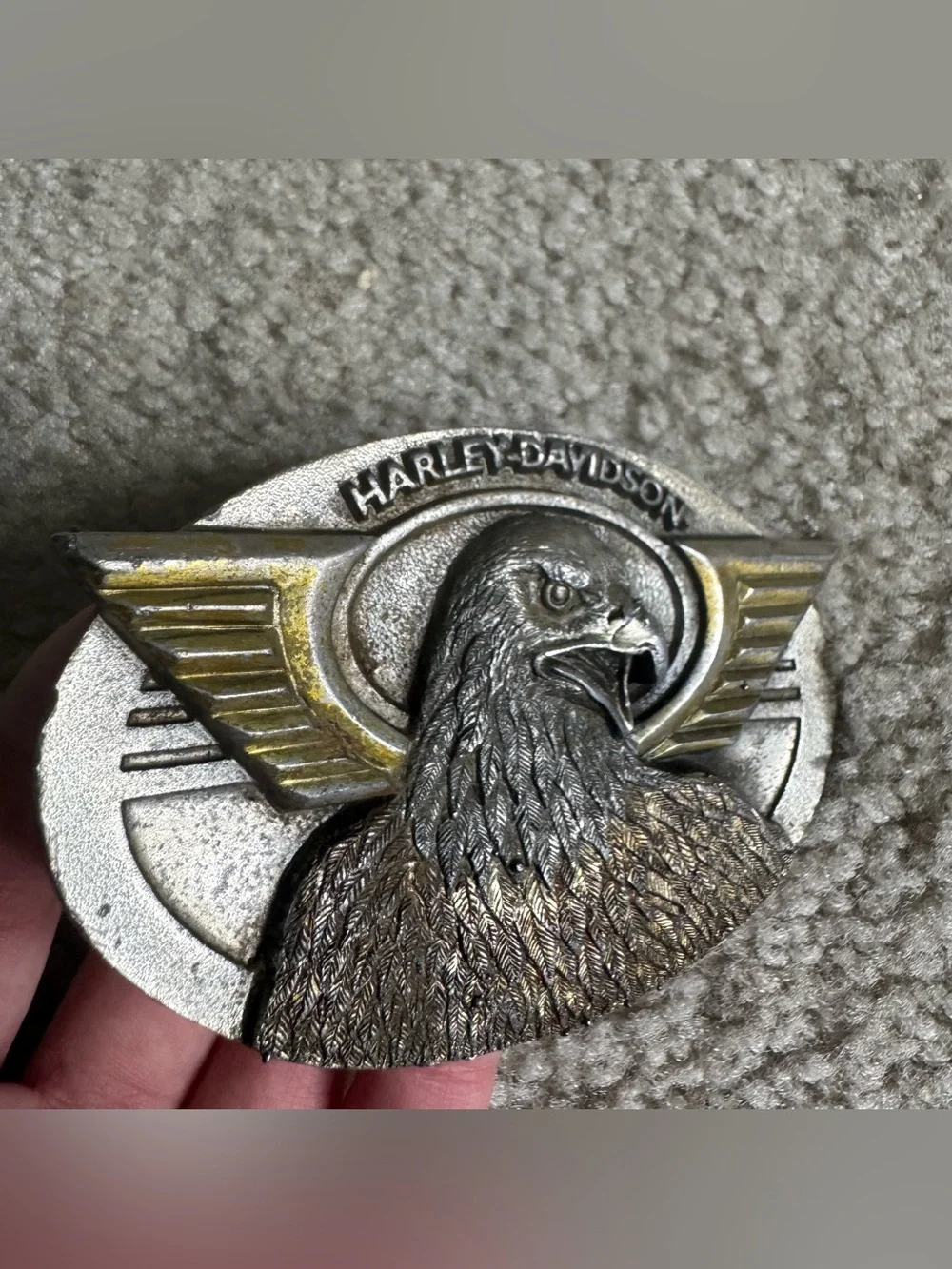 Vintage 1997 Harley Davidson Belt Buckle 